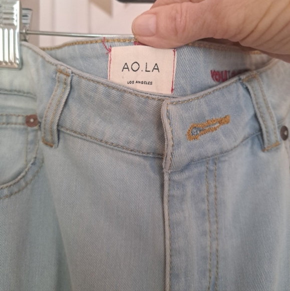 Alice&Olivia Kayleigh Bell High Rise Jean sz28 Excellent - Picture 5 of 10